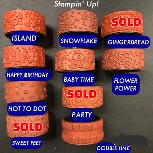 Stampin’ Up!  Roller Stamp Wheel